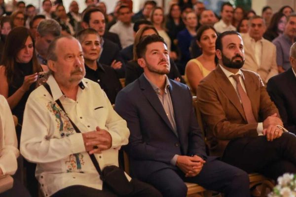 Mauricio Fernández, Samuel García y Mauricio Farah