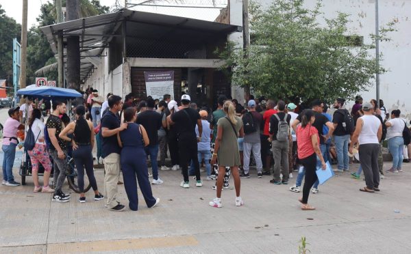 Migrantes en Tapachula, Chiapas