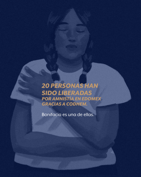 Personas liberadas amnistía Edomex Bonifacia