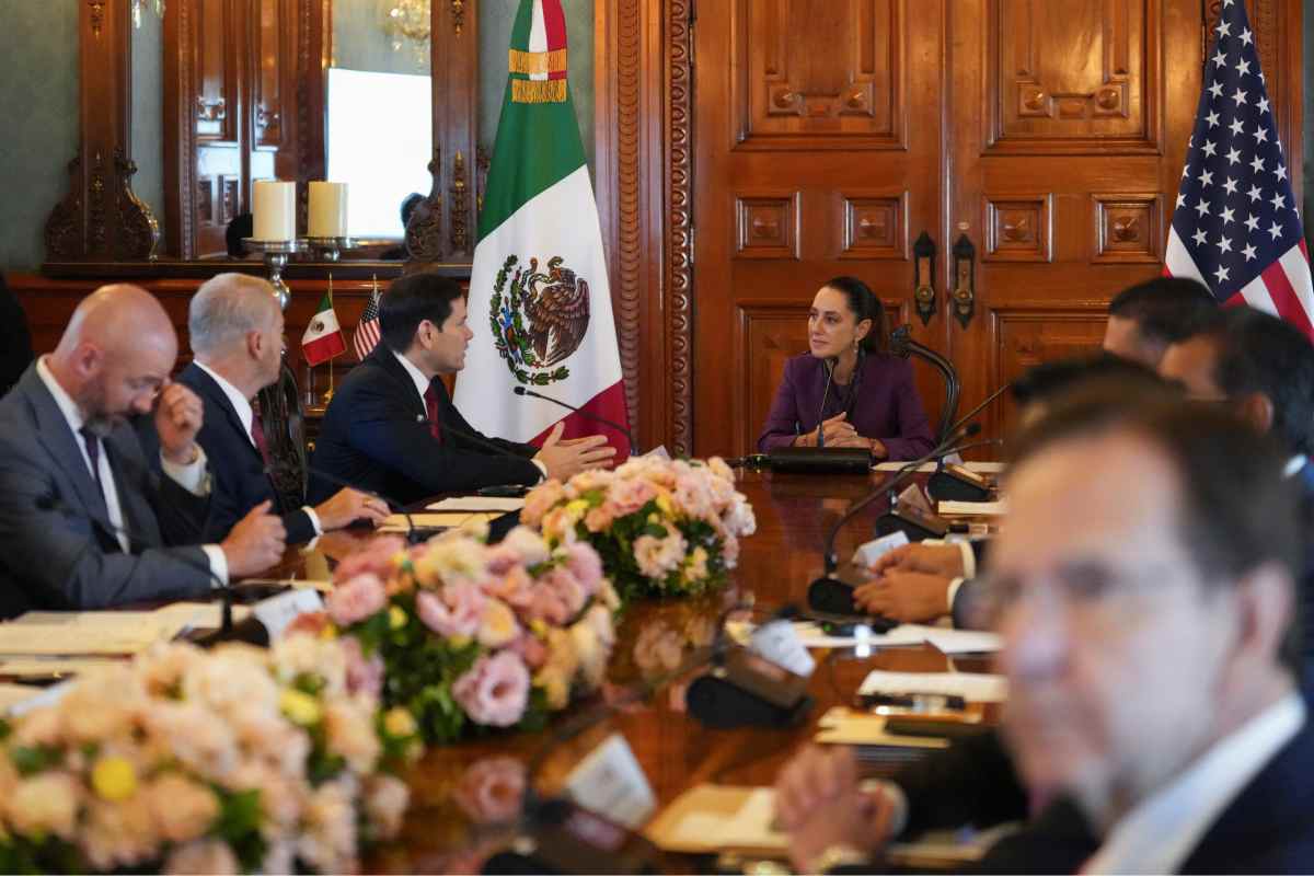 Reunión de Claudia Sheinbaum y Marco Rubio