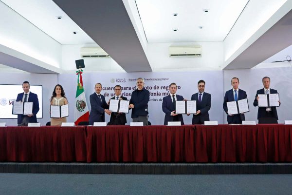 Seguridad y Agencia de Transformación inician prueba piloto para registro de usuarios de telefonía