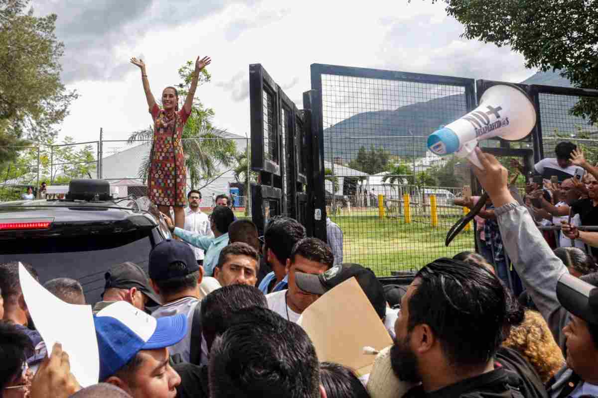 Sheinbaum estudiantes Guerrero