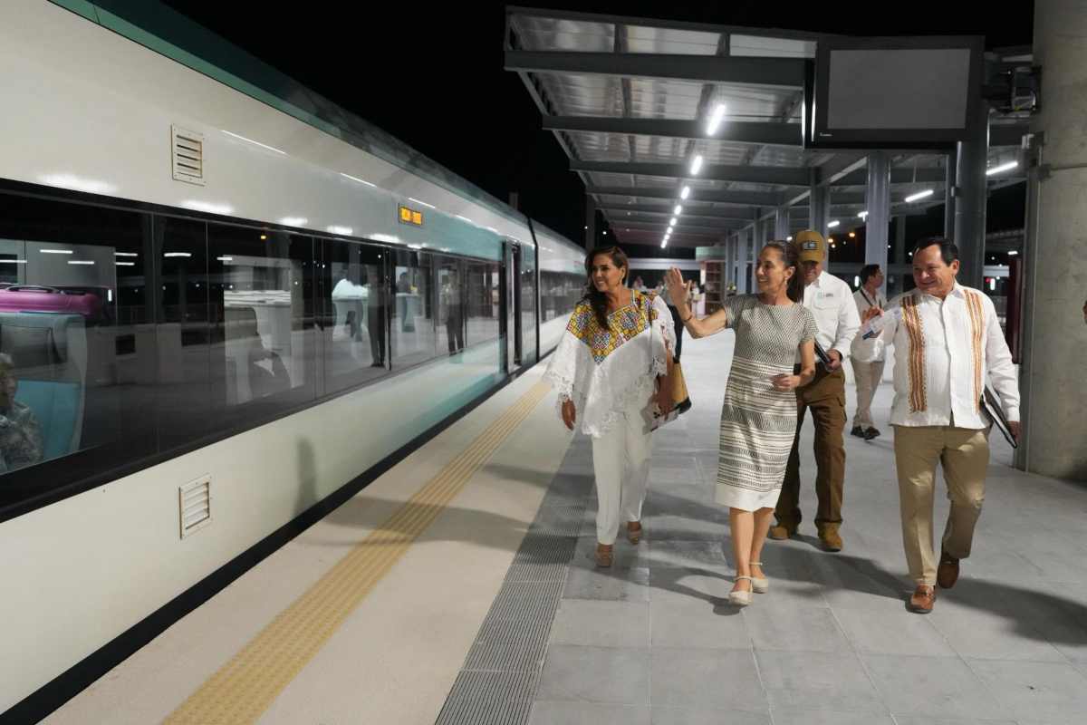 Sheinbaum supervisión Tren Maya
