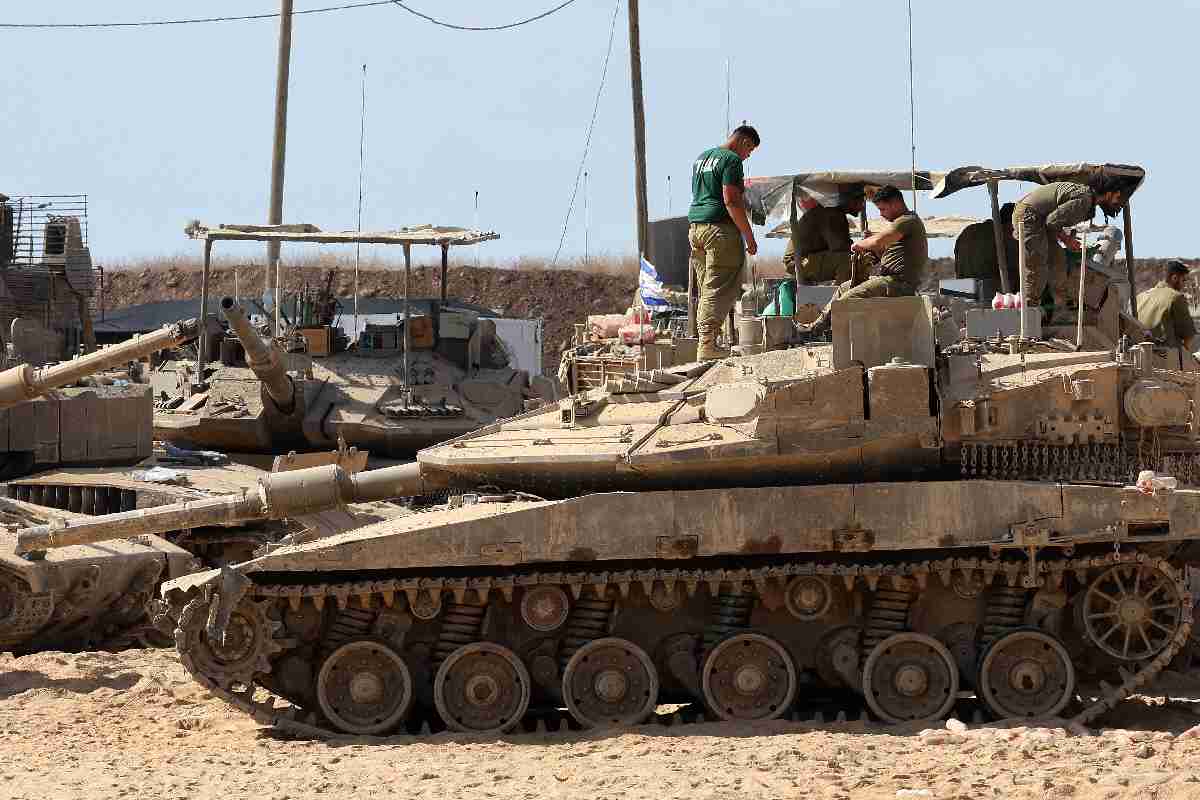 Tropas de Israel en la Franja de Gaza