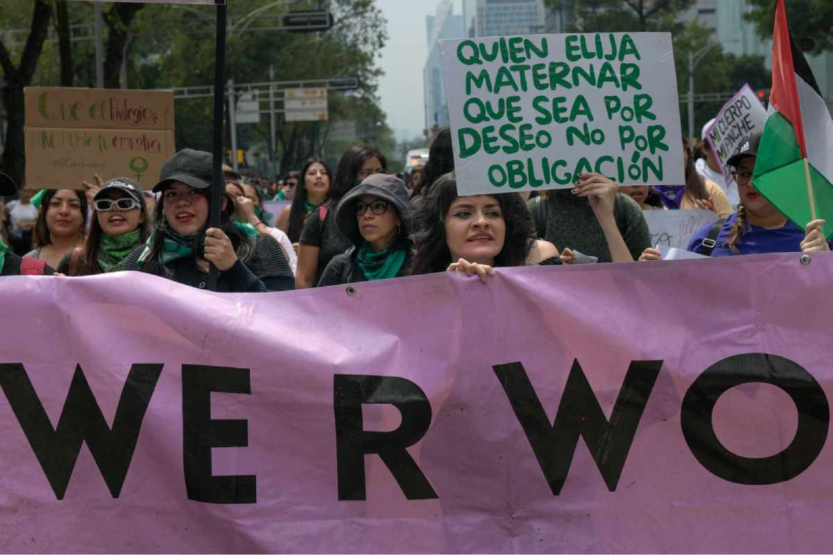 También lee: “¡Aborto legal ya!”, exigen colectivas durante marcha del 28S; urgen legislar a estados faltantes