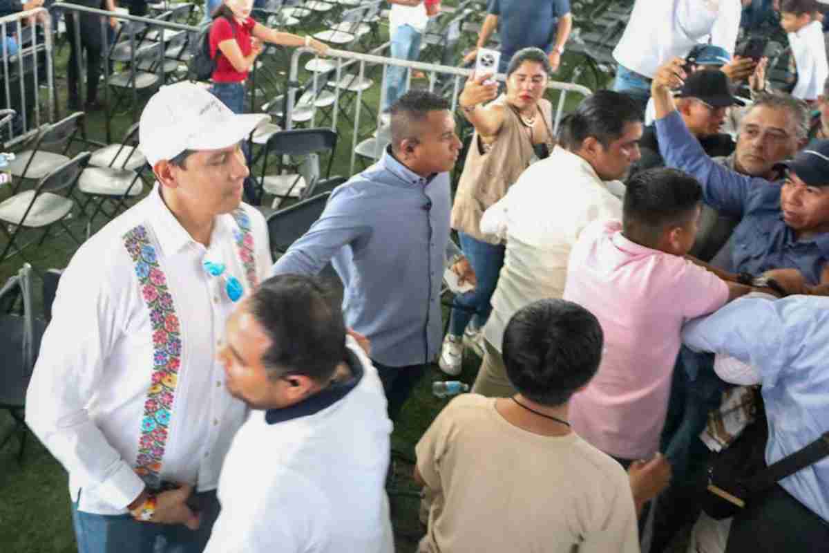 agresión periodista Sheinbaum Guerrero
