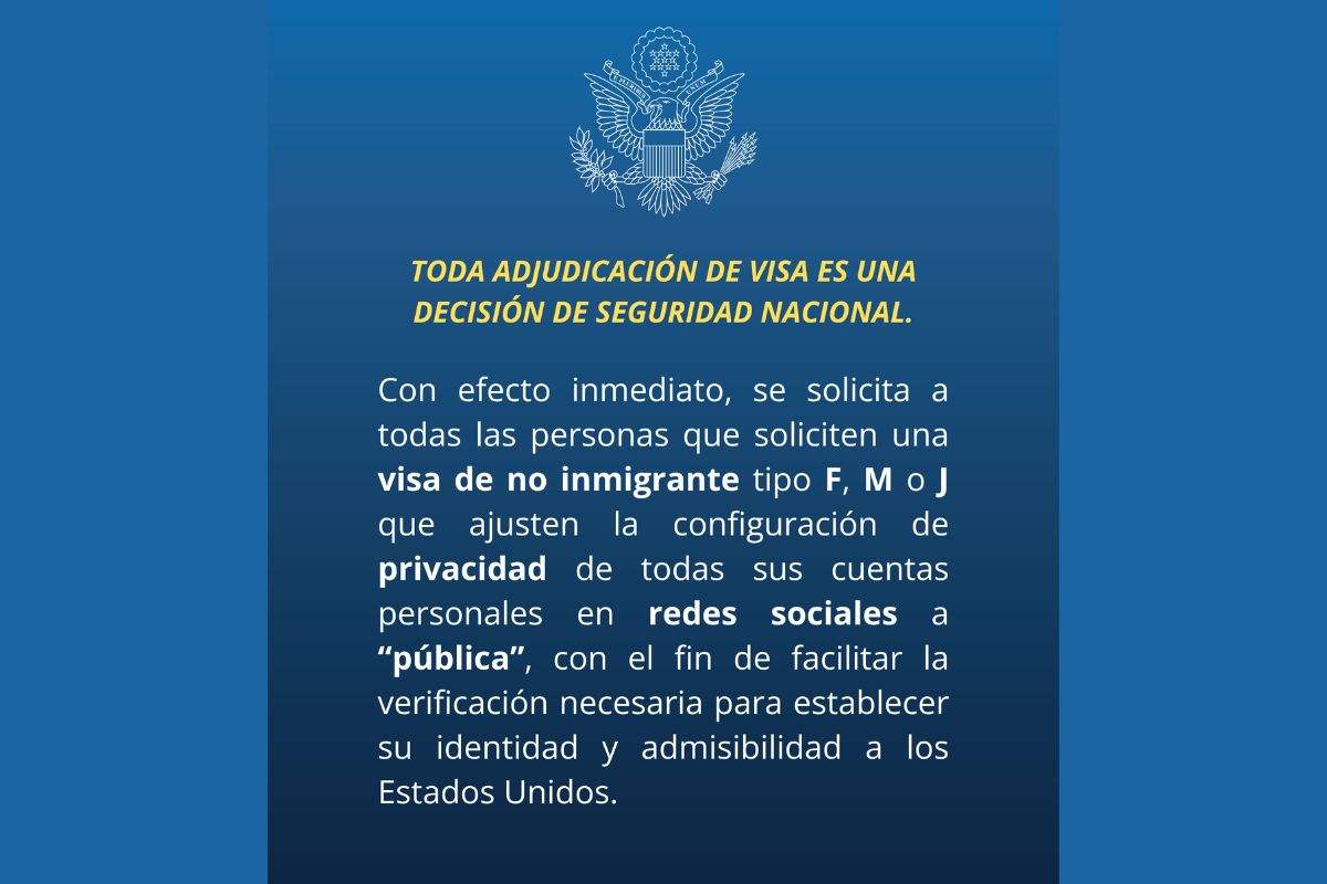 Una nueva cuota de 250 dólares viene establecida en el Big Beautiful Bill, aunque la Embajada de EU en México aún no se pronuncia al respecto. 
