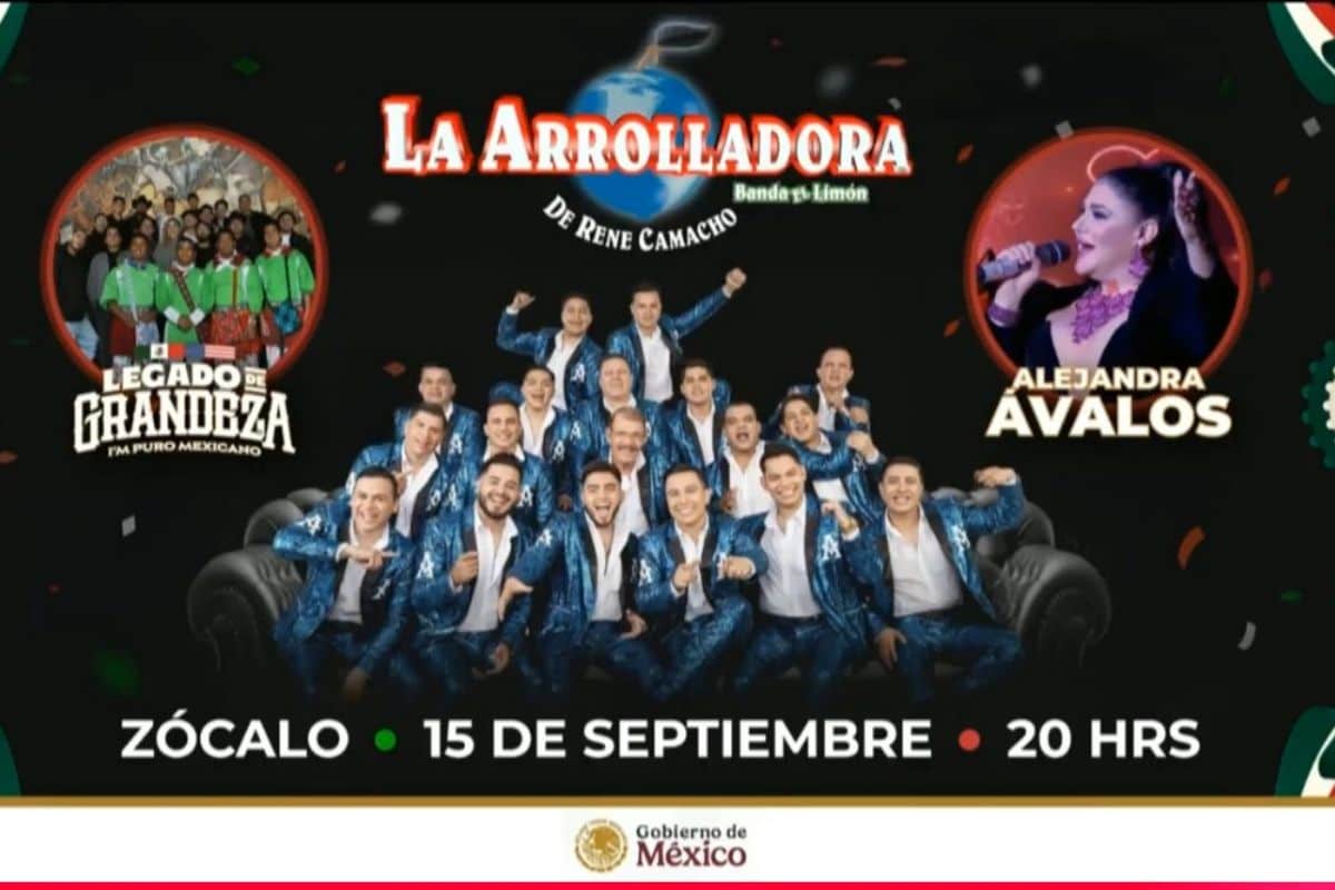 concierto zocalo 15 de septiembre