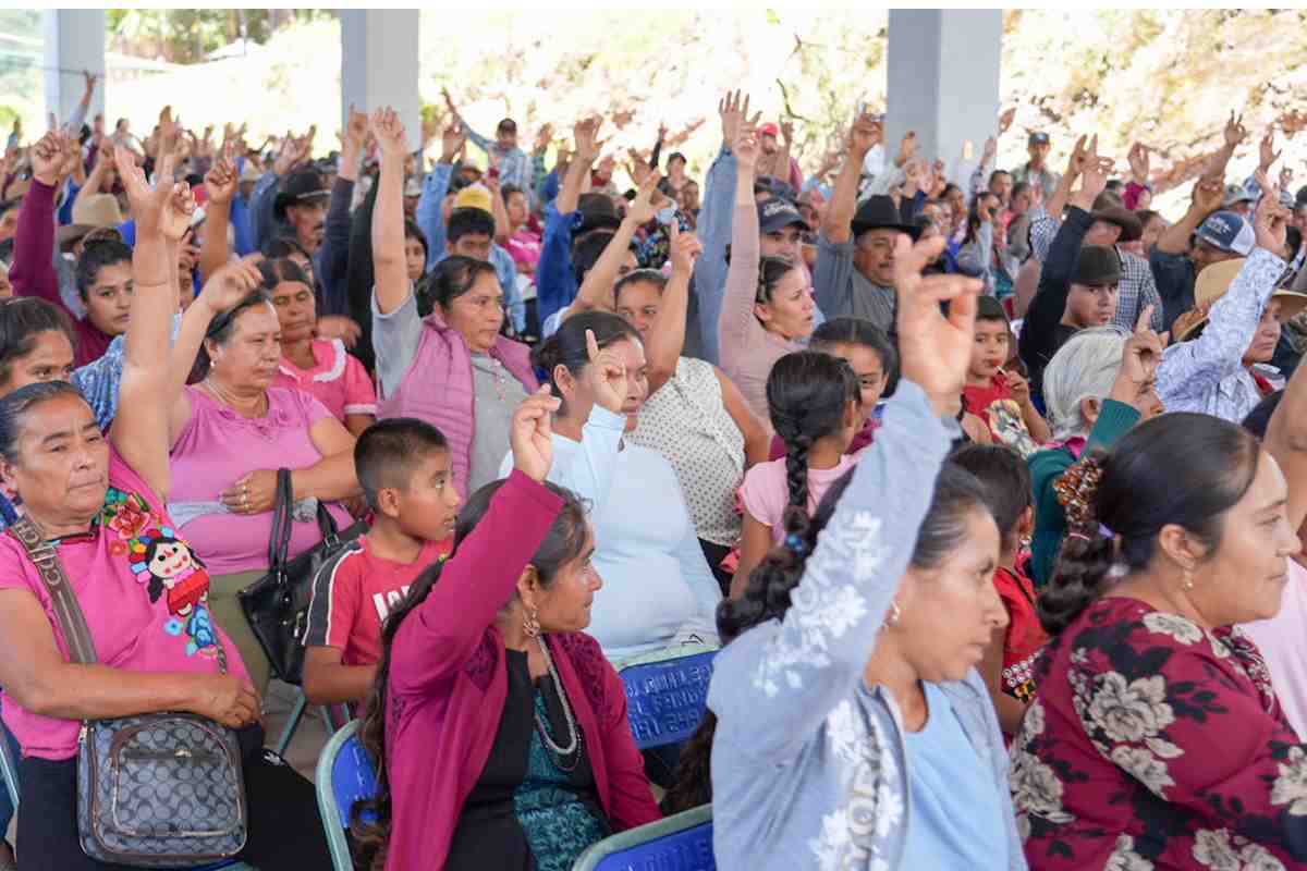 4.En dos días, realizan consulta y aprueban construcción de presa Margarita Maza en Oaxaca