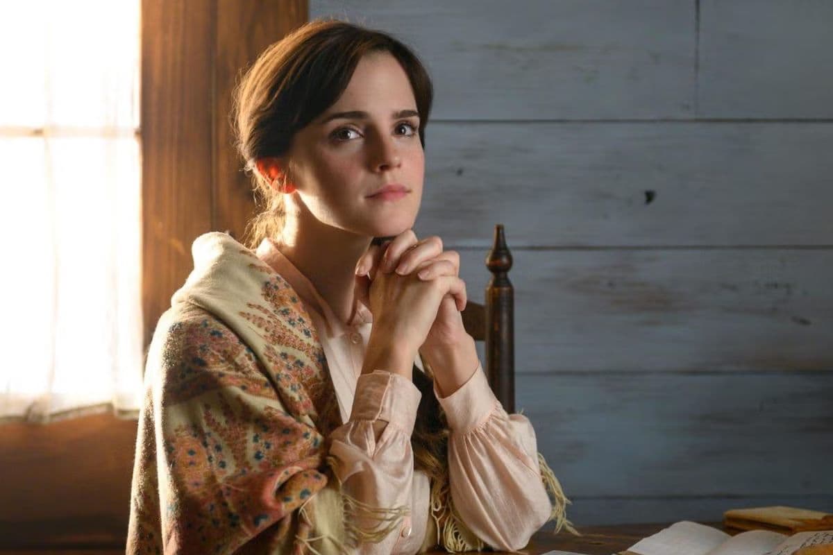 Emma Watson como Meg March en "Mujercitas"