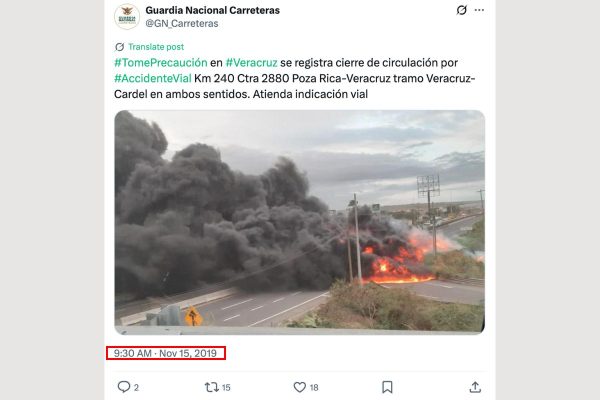 Fuente: Guardia Nacional.