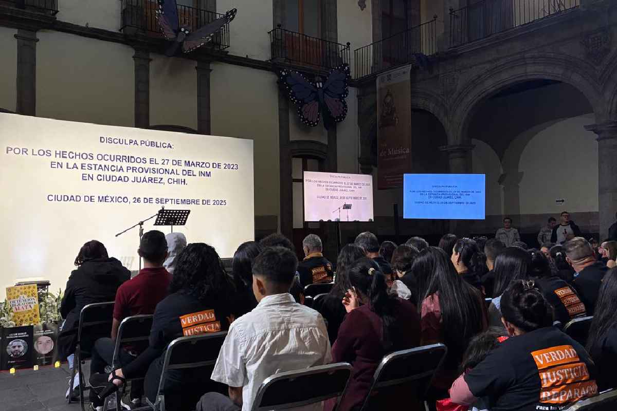 Por orden judicial y 2 años después, Garduño pide disculpas por incendio en estación migratoria en Ciudad Juárez