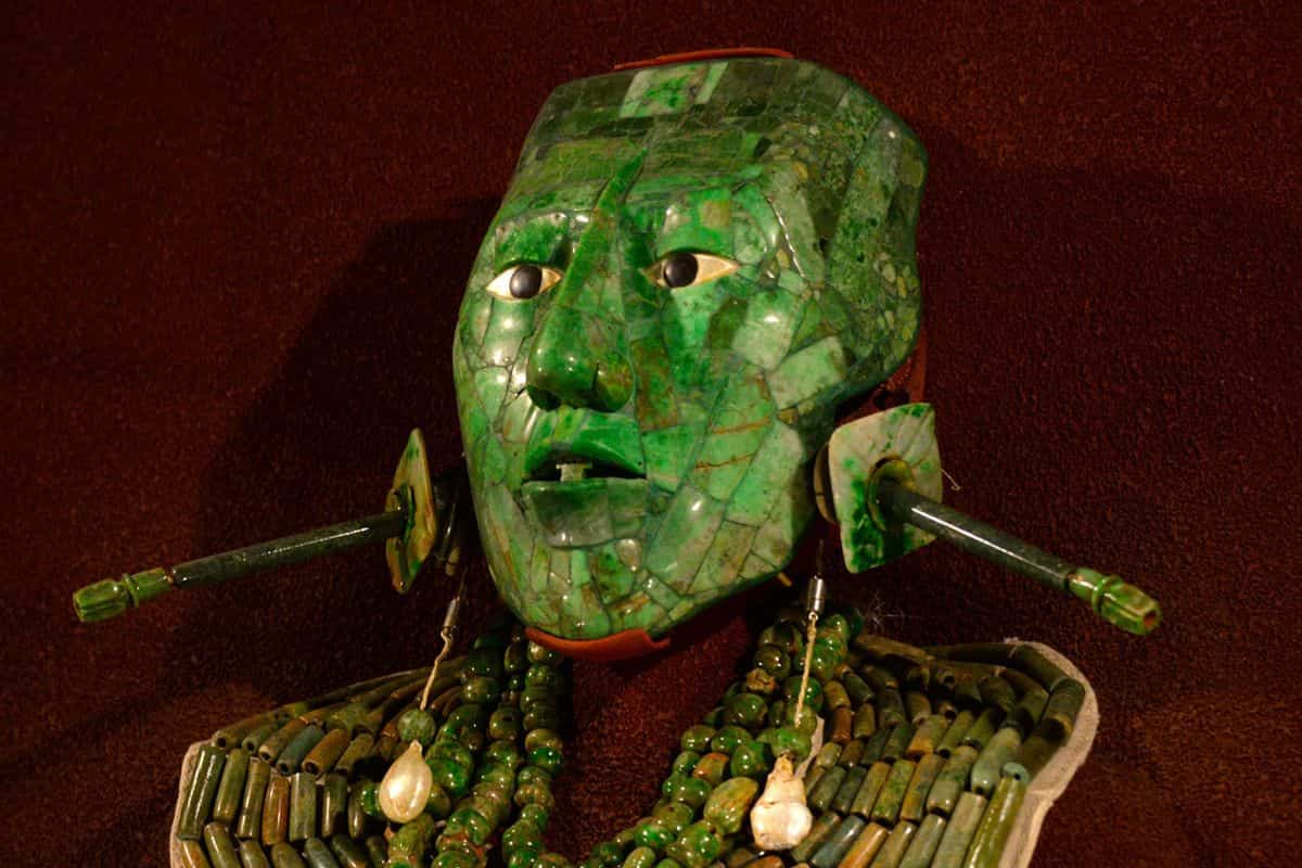 mascara de pakal museo antropologia