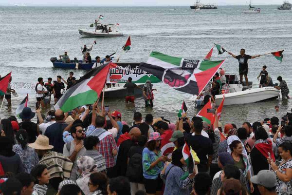 “Siguen matando a diestra y siniestra”: mientras la Global Sumud Flotilla parte a Gaza, activistas en México exigen romper relaciones con Israel