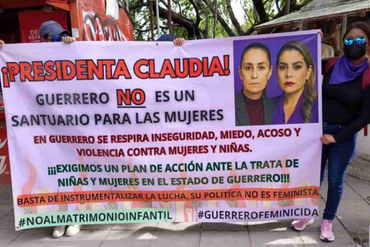 protesta feministas sheinbaum guerrero