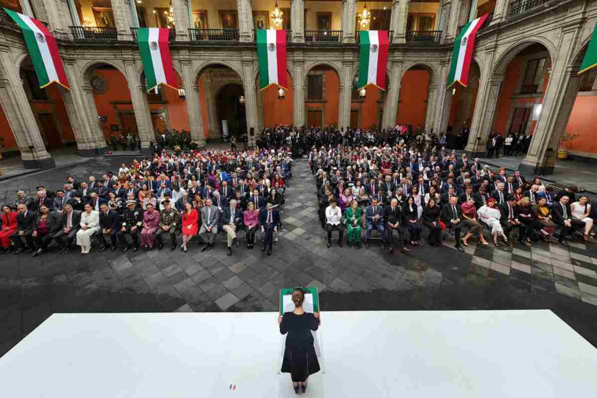 quienes asistieron informe sheinbaum