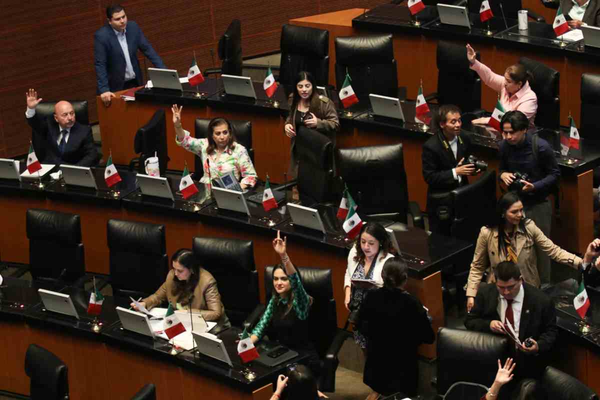 sesión senado extorsión