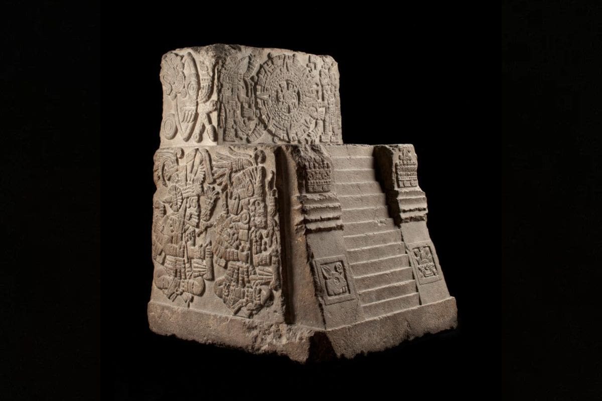 Teocalli de la Guerra Sagrada museo nacional de antropologia