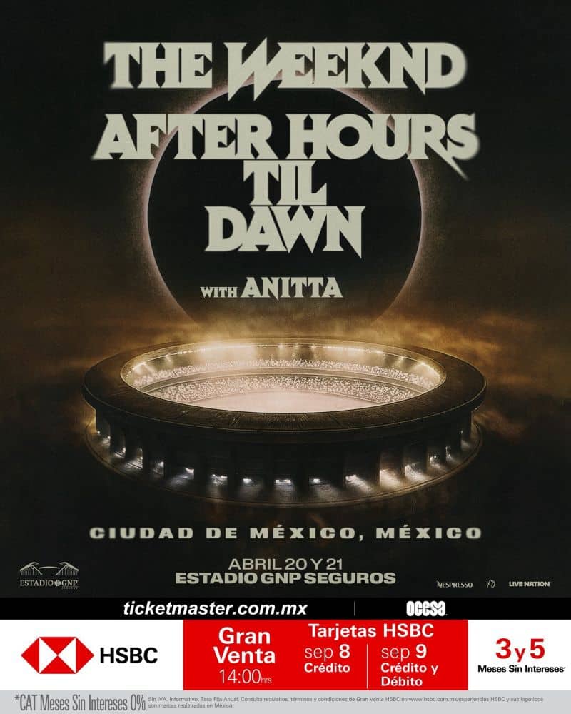 the weeknd estadio gnp