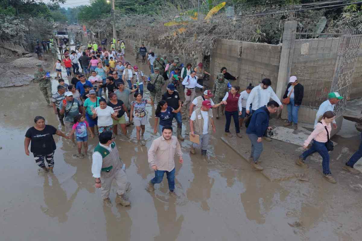76 personas fallecidas por lluvias en cinco estados; advierte PC aumento en nivel del Río Pánuco