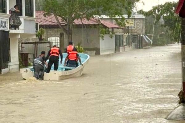 Afectaciones en veracruz por lluvias