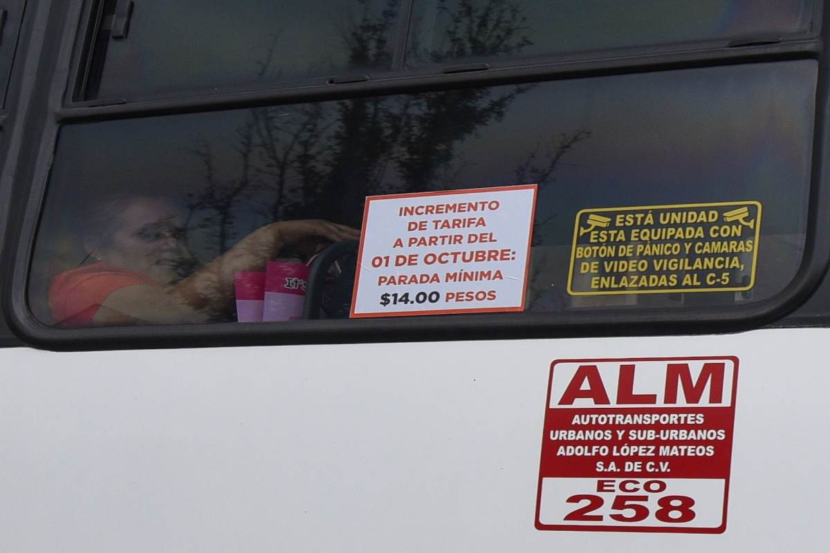 Aumenta costo de transporte en Edomex: tarifa mínima queda en 14 pesos. Checa cuándo entra en vigor