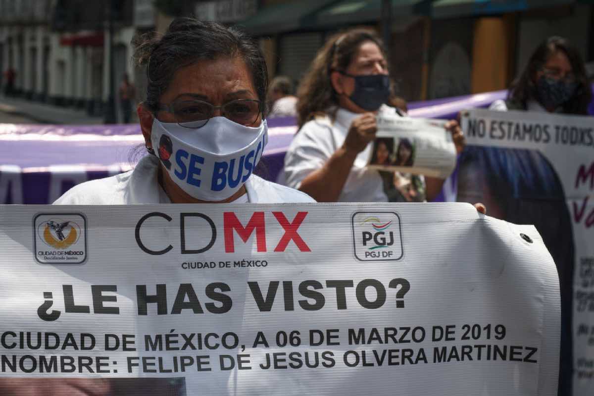 En la CDMX han desaparecidos más de 4 mil 700 personas