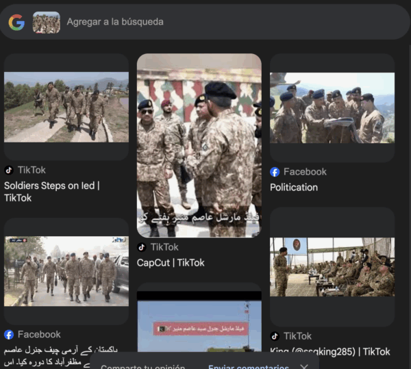Fuente: Captura de pantalla de la búsqueda en Google Lens.