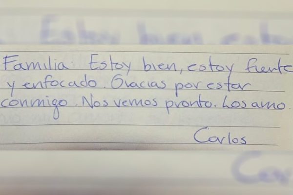 Carlos, mexicano detenido ilegalmente por Israel, envía mensaje a su familia; SRE prepara repatriaciones