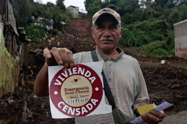 Censo vivienda afectados lluvia