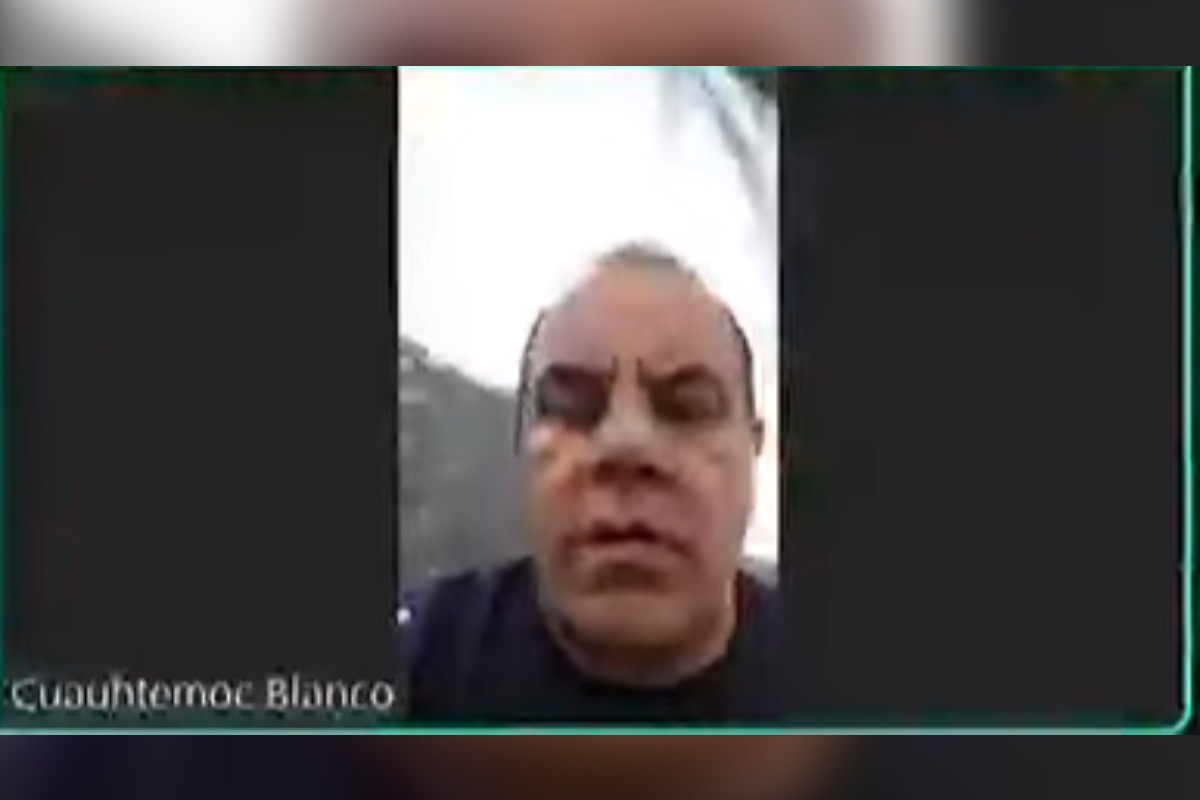 Cuauhtémoc blanco aparece sesión jugando padel