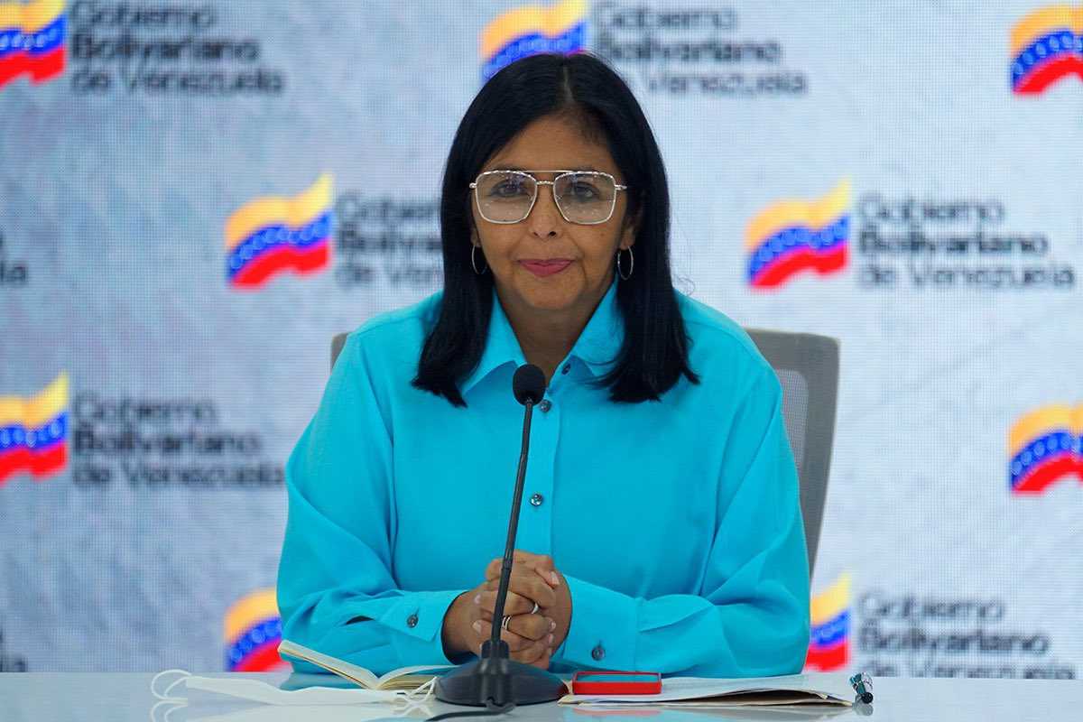 Delcy Rodríguez vicepresidenta de Venezuela