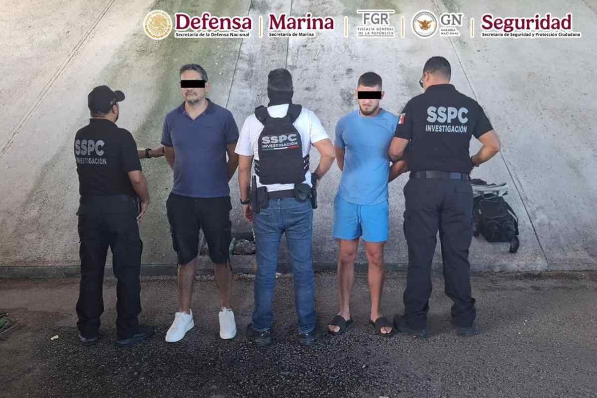Detienen a presunto líder de grupo criminal de Suecia en Cancún, Quintana Roo