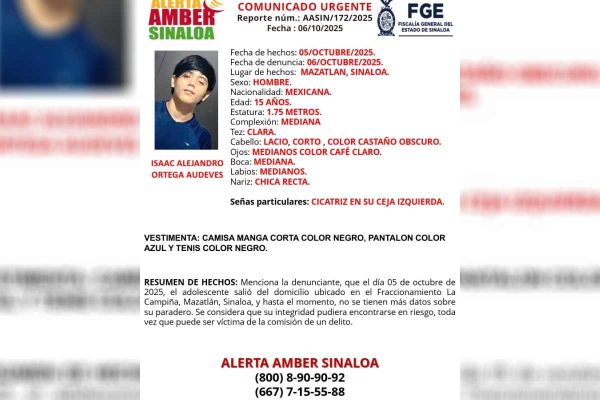 Edwin e Isaac, primos de 17 y 15 años, desaparecieron tras salir al parque en Mazatlán, Sinaloa