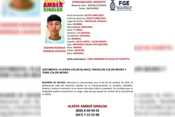 Edwin e Isaac, primos de 17 y 15 años, desaparecieron tras salir al parque en Mazatlán, Sinaloa