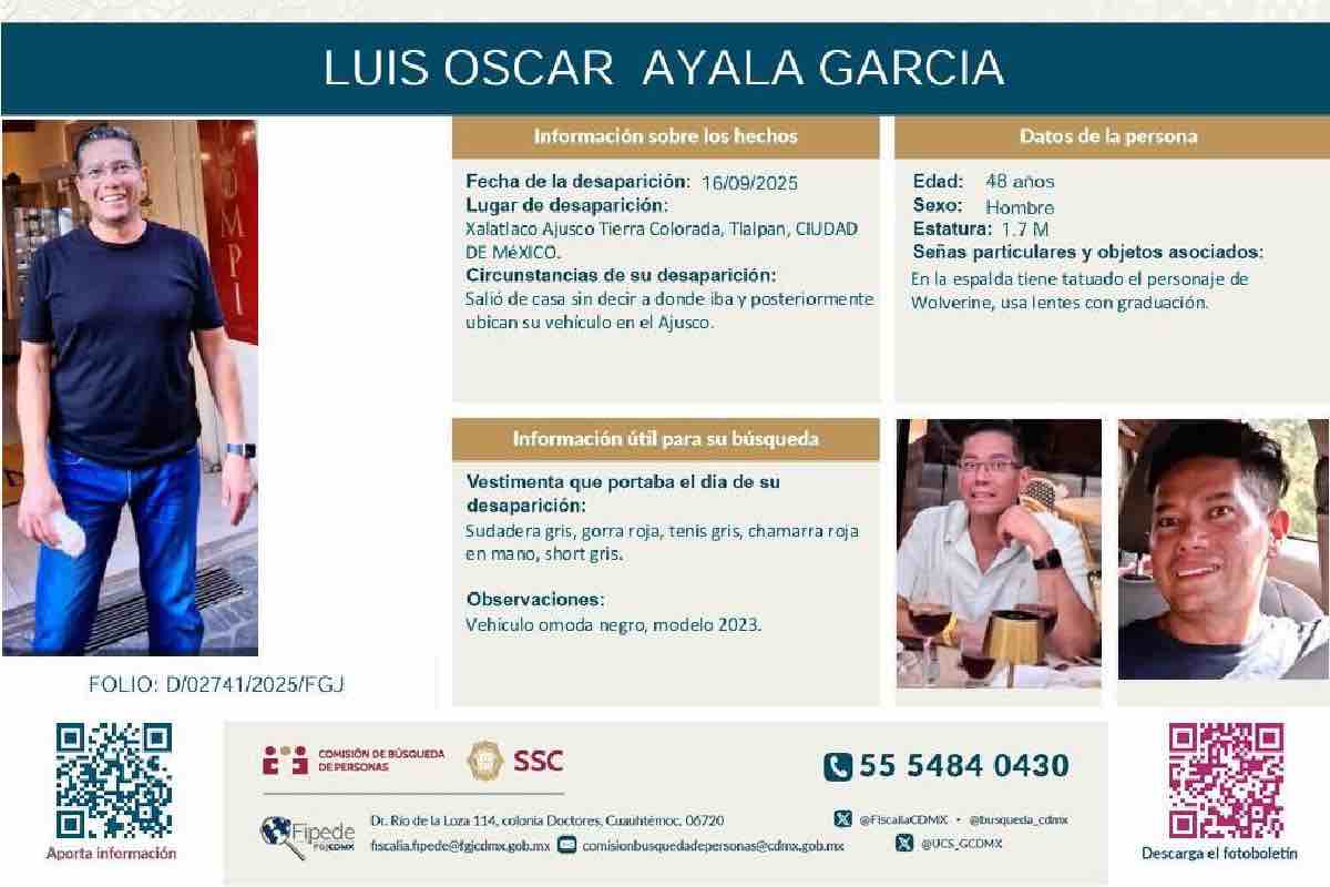 “El Ajusco es un foco rojo”: familias buscadoras advierten más desapariciones al sur de la CDMX