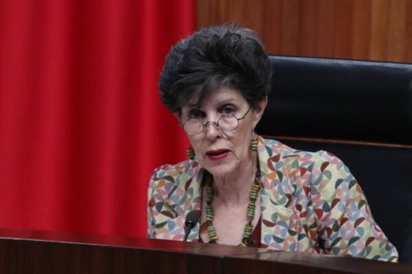 Jannie Otálora Malassis durante la Sesión en el Tribunal Electoral del poder Judicial de la Federación (TEPJF)