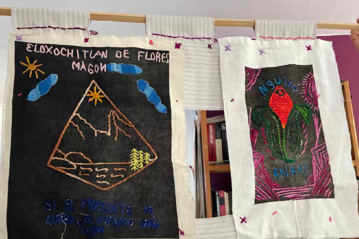 Libertad_mujeres de Eloxochitlán, Oaxaca, usan el arte como otra forma de resistencia