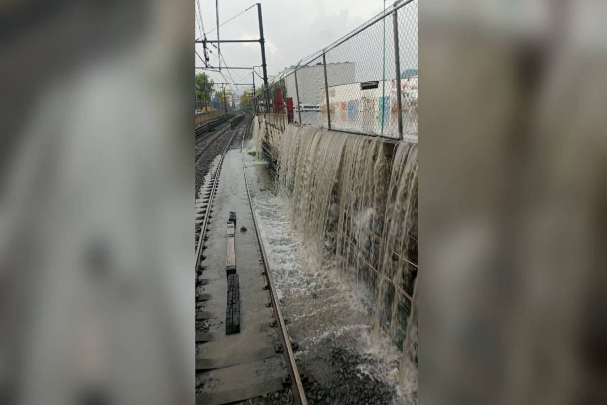 Línea A del Metro suspende servicio por lluvias; cierran cinco estaciones por inundaciones