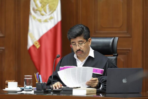 Ministro presidente Hugo Aguilar fast track