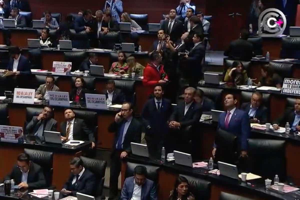Senado aprueba reforma que acota el amparo para que aplique en procesos en curso; la turnan a la Cámara de Diputados