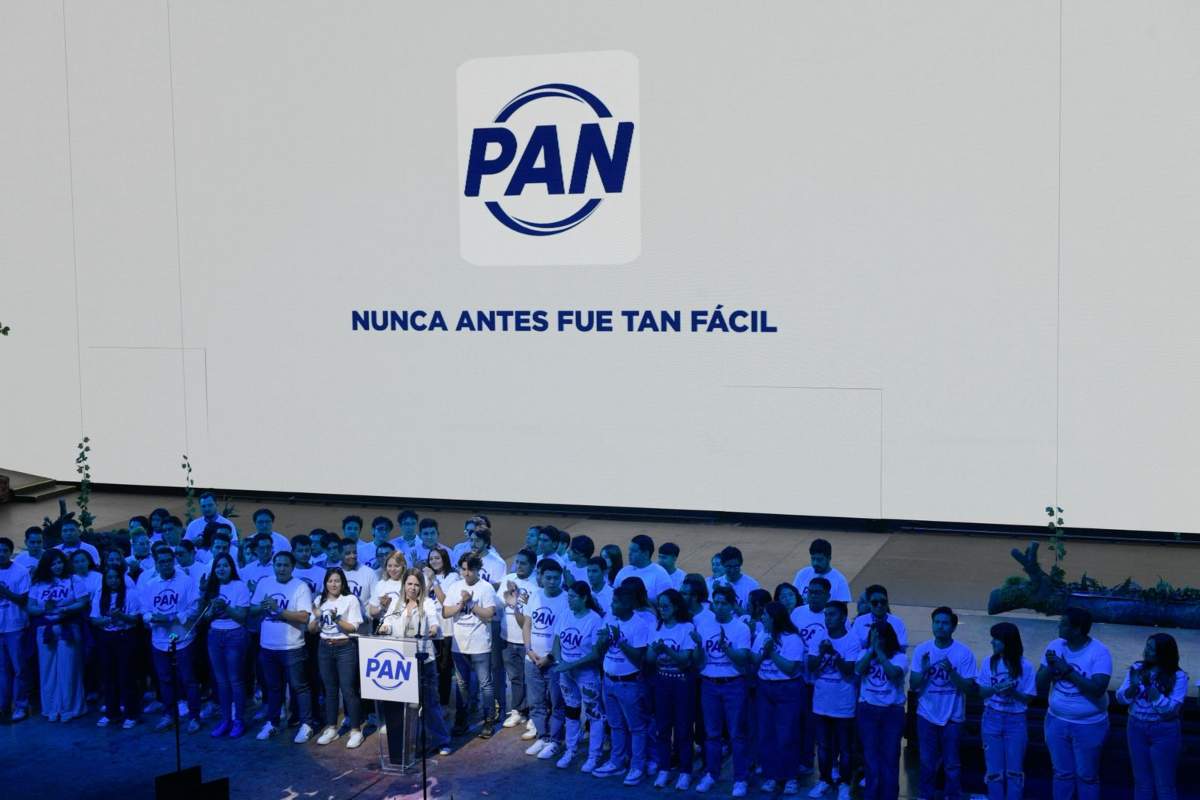 PAN estrena logo y asegura que no dependerá de alianzas; “es última llamada y atendemos”, dice líder