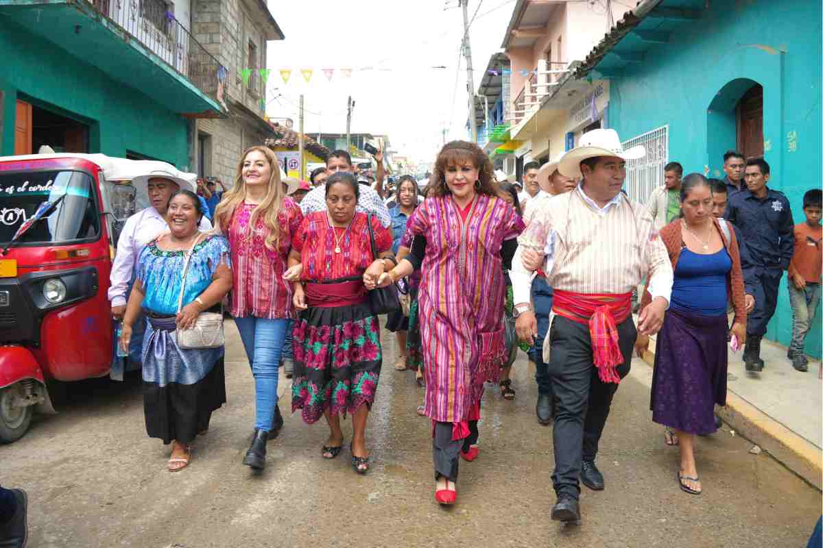 Julio Pérez toma protesta como alcalde de Pantelhó, Chiapas