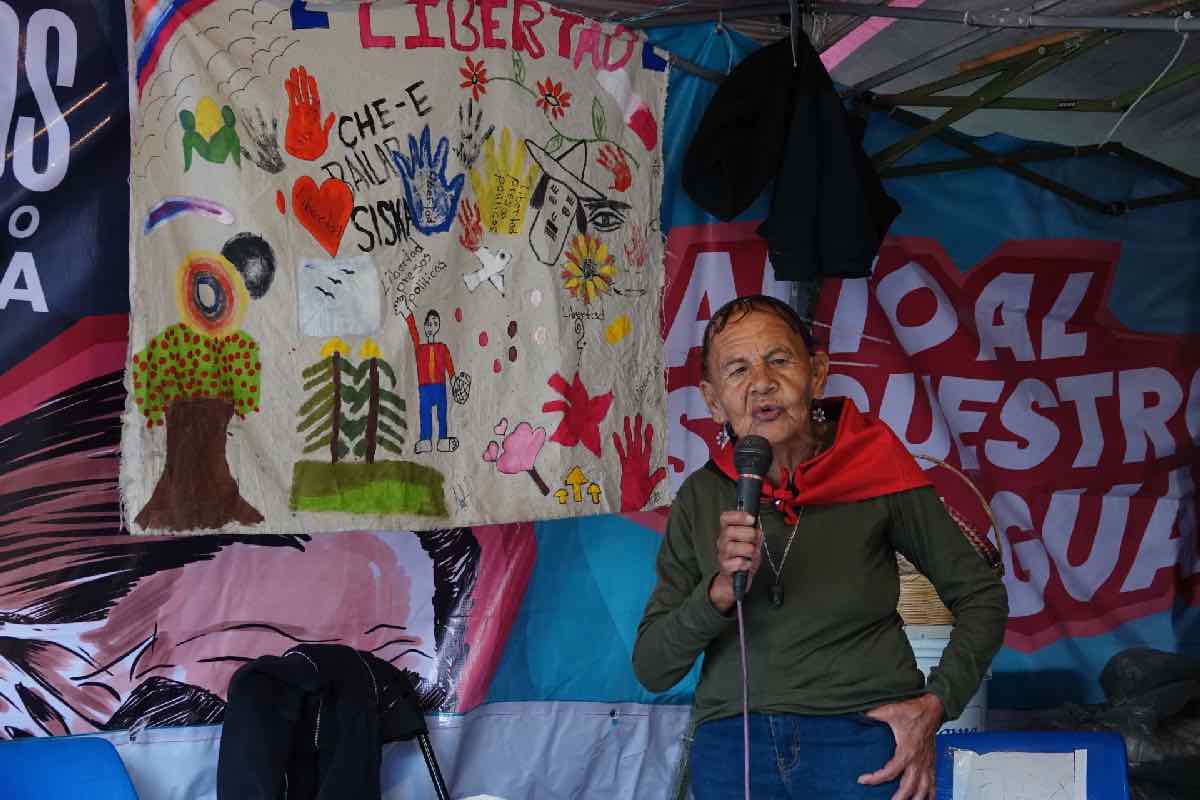 Pobladores_de_Eloxochitlán demandan libertad absoluta del activista Miguel Peralta