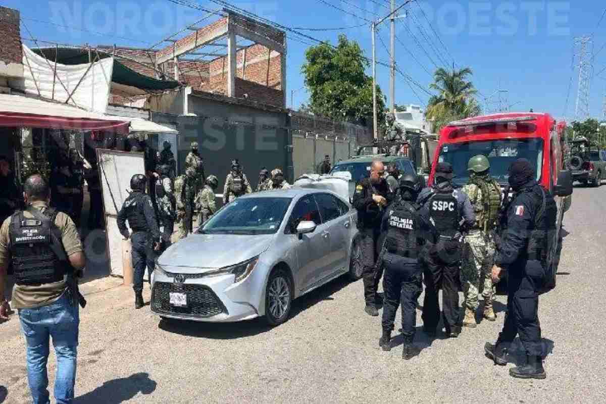Rescate a policía secuestrado en Culiacán, Sinaloa, dejó un presunto delincuente muerto