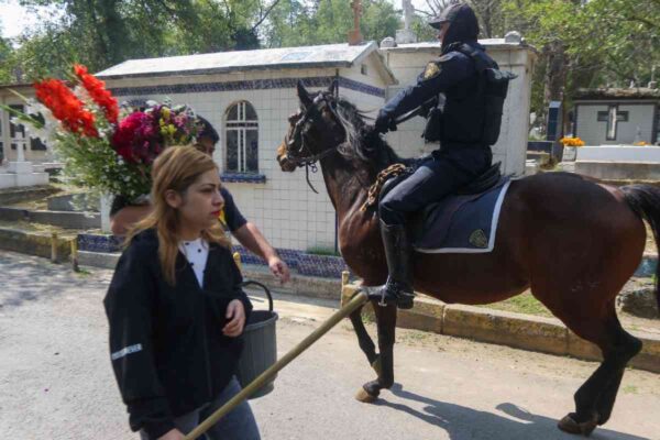 SSC cdmx vigila panteones cdmx día de muertos