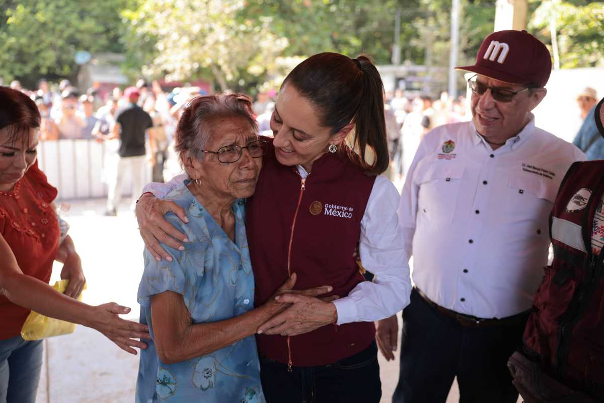Sheinbaum anuncia construcción de muro sobre río Cazones para evitar inundaciones en Poza Rica