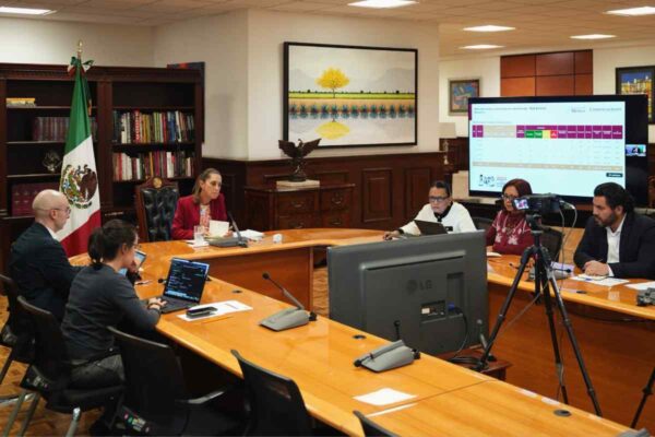 Sheinbaum reunión por lluvias en cinco estados