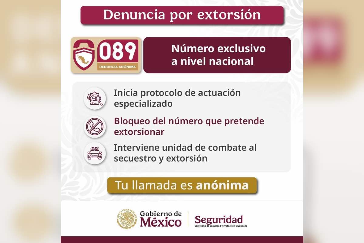 Sheinbaum_busca que extorsión_denuncia anónima