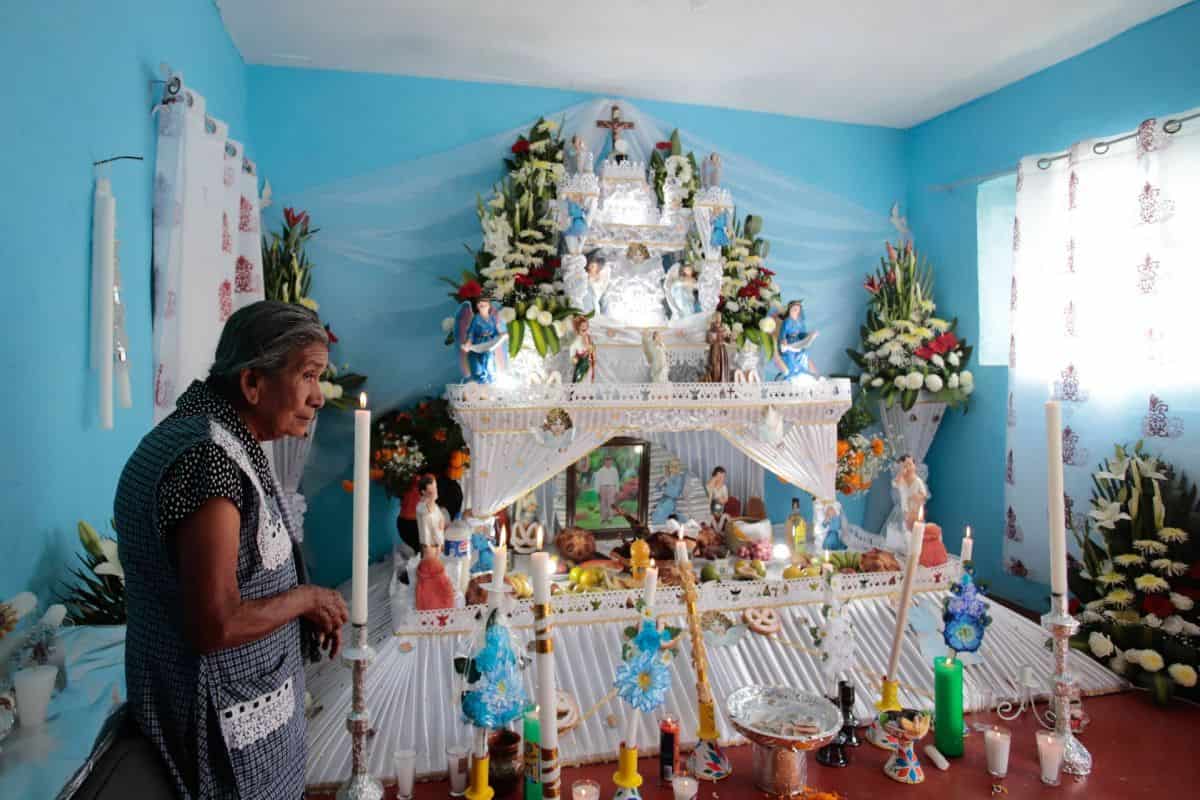 altares huaquechula ofrendas dia de muertos